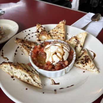 The Kill Devil Grill - Bruschetta with burrata. - American Near Me - Kill Devil Hills, North Carolina