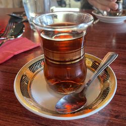 Saffron Persian Kitchen and Bar - Complimentary tea!