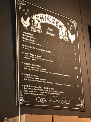 Menu photo 7 Birdies Los Angeles, CA