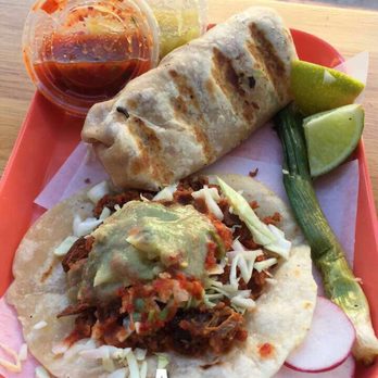 Sonoratown - Bean cheese $3 and chorizo taco $2 - Mexican Near Me - Los Angeles, California