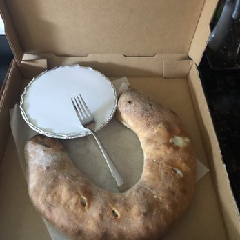 Donato's Ristorante - Small Stromboli (fork for size reference) - Pizza Near Me - Davie, Florida Donato's Ristorante - Small Stromboli (fork for size reference) - Pizza Near Me - Davie, Florida