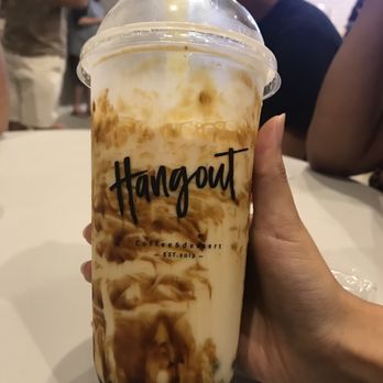 Hangout Cafe - Brown sugar bubble tea - Bubble Tea Near Me - Palatine, Illinois