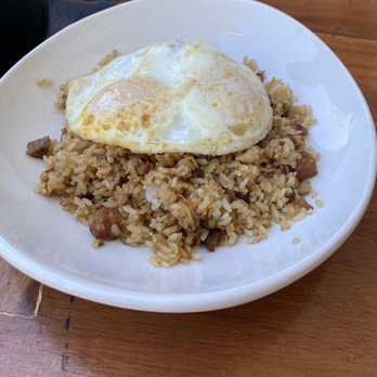 Kihei Caffe - Fried rice with soft eggs - Hawaiian Near Me - Kihei, Hawaii