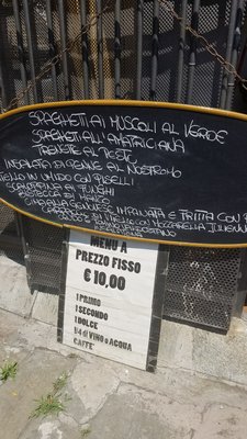 Menu photo 2 La Tavernetta Genova, GE