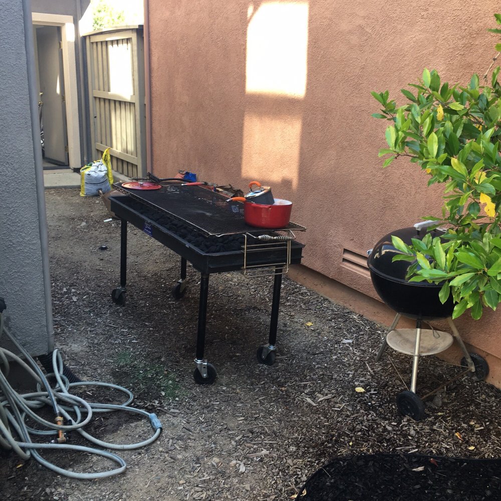 Jazzy's Kitchen - Impressive BBQ found a spot in our tiny back yard! - Personal Chefs Near Me - Hayward, California Jazzy's Kitchen - Impressive BBQ found a spot in our tiny back yard! - Personal Chefs Near Me - Hayward, California