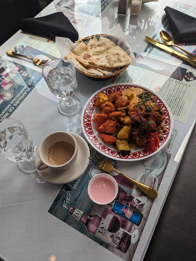 Food from Indian Grill