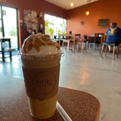 Java Joltz - Burbon Carmel + Salted Carmel frappe