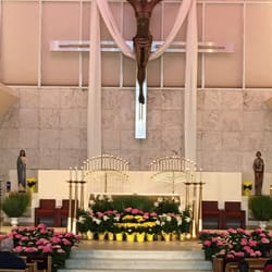 St Joan of Arc Catholic Church & School - Easter Sunday.
