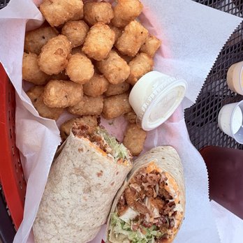 SandBar and Grill - Chicken Bacon Ranch wrap - Bars Near Me - Chippewa Falls, Wisconsin