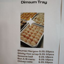 Dim Sum Party Tray