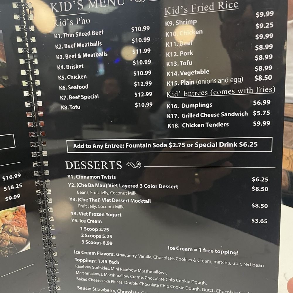 Viet Pho - Menu - Vietnamese Near Me - St Charles, Missouri Viet Pho - Menu - Vietnamese Near Me - St Charles, Missouri