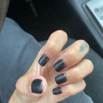 Sassy Nail Bar - Matte gel manicure. - Nail Salons Near Me - Costa Mesa, California Sassy Nail Bar - Matte gel manicure. - Nail Salons Near Me - Costa Mesa, California