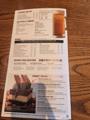 Menu photo 1 Outback Steakhouse Katy, TX Menu photo 1 Outback Steakhouse Katy, TX