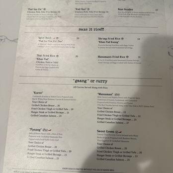 Hanuman Thai Eatery - Menu - Thai Near Me - Orange, California