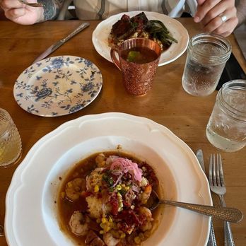 Root & Bone Indianapolis - Shrimp and grits - American Near Me - Indianapolis, Indiana Root & Bone Indianapolis - Shrimp and grits - American Near Me - Indianapolis, Indiana