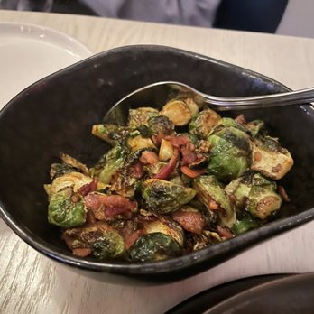 Terravita - Crispy Brussels with Bacon - New American Near Me - Edgewater, New Jersey Terravita - Crispy Brussels with Bacon - New American Near Me - Edgewater, New Jersey