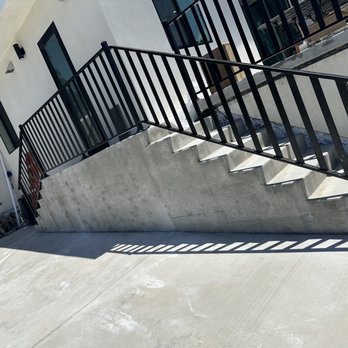 Iron Art Design - Double staircase leading off the deck - Fences & Gates Near Me - Palmdale, California Iron Art Design - Double staircase leading off the deck - Fences & Gates Near Me - Palmdale, California