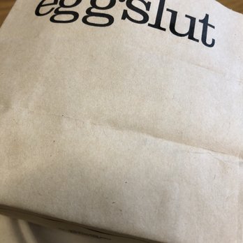 Eggslut - They have the cutest little paper bags they put your sandwich in. - New American Near Me - Glendale, California