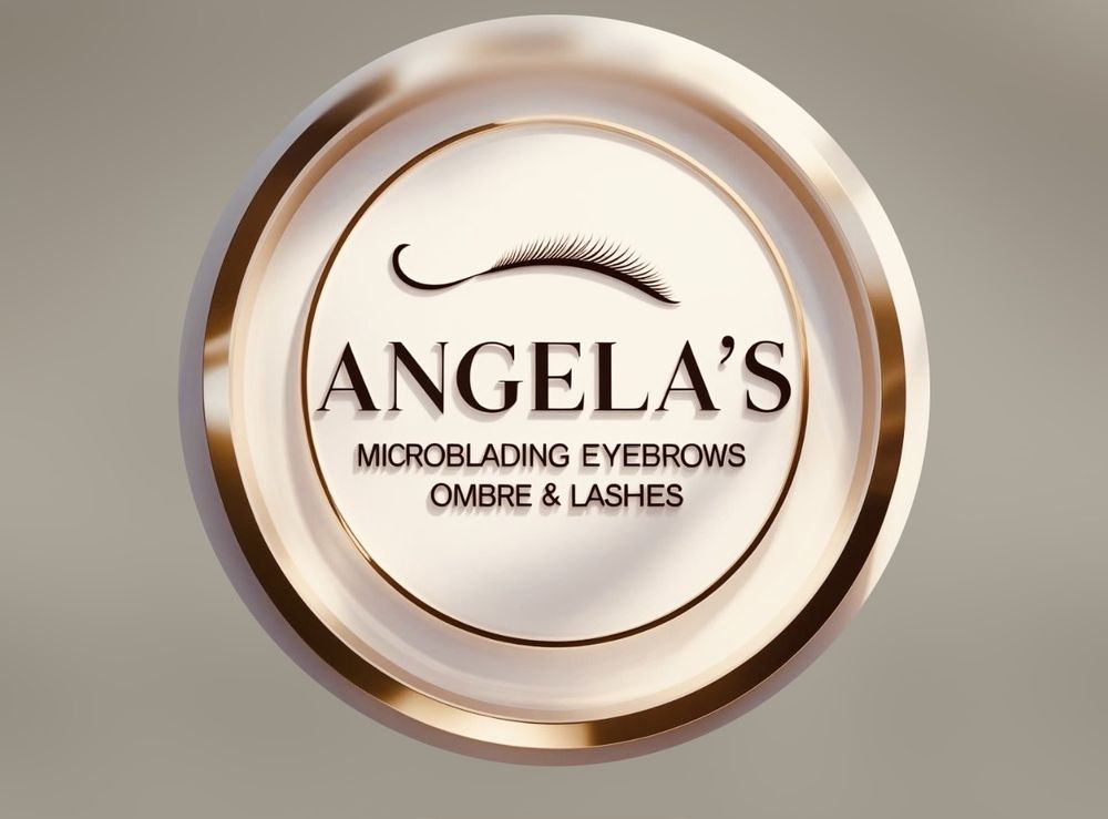 Angela's Lashes & Brows Logo
