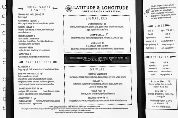Menu photo 4 Latitude & Longitude Orlando, FL Menu photo 4 Latitude & Longitude Orlando, FL