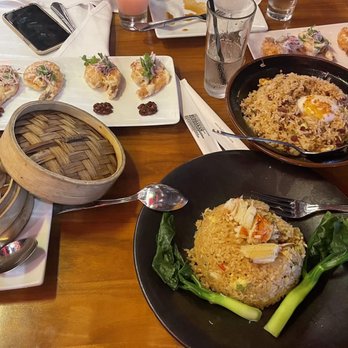 Buddakan - Lobster Fried Rice, General Tso's Soup Dumplings Lunch - Chinese Near Me - New York, New York
