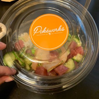 Pokeworks - Large Poke Bowl (3 Proteins) - Poke Near Me - Troy, Michigan Pokeworks - Large Poke Bowl (3 Proteins) - Poke Near Me - Troy, Michigan