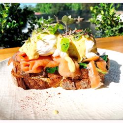 Frankies Food Factory - Salmon eggs Benedict