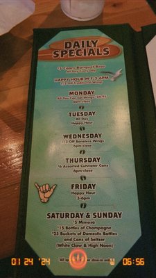 Menu photo 8 Dirty Birds San Diego, CA
