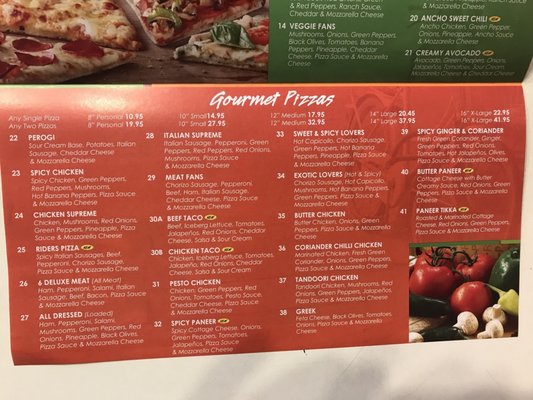 Menu photo 2 Red Swan Pizza Saskatoon, SK
