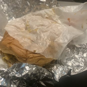 Messyburger - a sandwich wrapped in aluminum foil - Burgers Near Me - Atlanta, Georgia Messyburger - a sandwich wrapped in aluminum foil - Burgers Near Me - Atlanta, Georgia