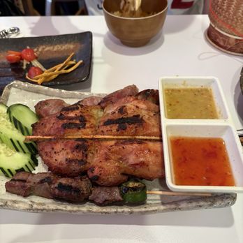 Nok’s Kitchen - #4 - BBQ Mix Plate - Laotian Near Me - Westminster, California