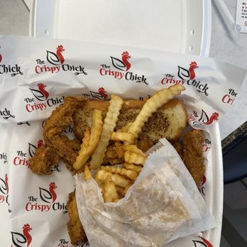 The Crispy Chick - 3 tender combo. - Fast Food Near Me - Cleveland, Ohio The Crispy Chick - 3 tender combo. - Fast Food Near Me - Cleveland, Ohio