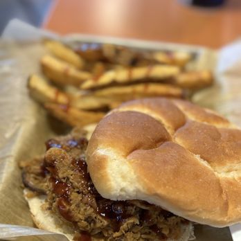 Sooie Bros Bar-B-Que Joint - Pulled pork sandwich - Barbeque Near Me - Champaign, Illinois Sooie Bros Bar-B-Que Joint - Pulled pork sandwich - Barbeque Near Me - Champaign, Illinois