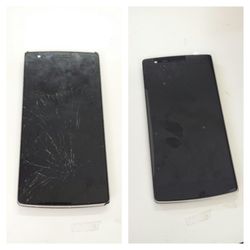 Bigfoot iPhone Repair - Before and after a OnePlus One get screen fix.