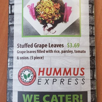 Hummus Express - Hours open and close - Falafel Near Me - Bakersfield, California