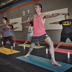 Try our yoga classes. They're not "fu-fu" snobby yoga classes. They're all about body positivity and inclusiveness.