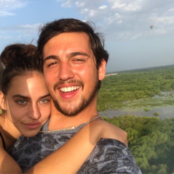Air Adventures Aloft - My girlfriend and I - Hot Air Balloons Near Me