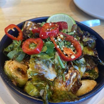 True Food Kitchen - Roasted Brussels Sprouts, V GF - New American Near Me - El Segundo, California