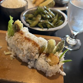 Jeju Restaurant - Vegetable Tempura Roll, Edamame. - Sushi Bars Near Me - Fort Collins, Colorado Jeju Restaurant - Vegetable Tempura Roll, Edamame. - Sushi Bars Near Me - Fort Collins, Colorado