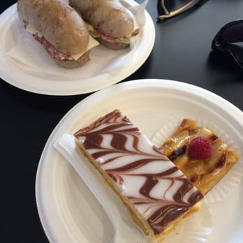 Lafayette Bakery & Cafe - Napoleon, mini apple tart, and Salami with Walnut bread - Bakeries Near Me - Carmel, California Lafayette Bakery & Cafe - Napoleon, mini apple tart, and Salami with Walnut bread - Bakeries Near Me - Carmel, California