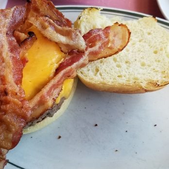 Jackson Hole - Burger with cheddar and bacon - Burgers Near Me - East Elmhurst, New York Jackson Hole - Burger with cheddar and bacon - Burgers Near Me - East Elmhurst, New York