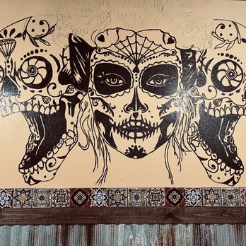 Birrieria Don Jose - two skulls on a wall - Mexican Near Me - Chandler, Arizona Birrieria Don Jose - two skulls on a wall - Mexican Near Me - Chandler, Arizona