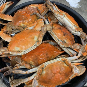 The Seafood Pot - Huge crabs and that's only half a dozen. So much juicy, sweet meat. - Seafood Near Me - New Sarpy, Louisiana The Seafood Pot - Huge crabs and that's only half a dozen. So much juicy, sweet meat. - Seafood Near Me - New Sarpy, Louisiana