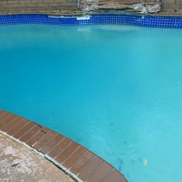 This is the pool after Randy worked his magic This is the pool after Randy worked his magic