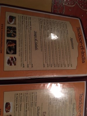 Menu photo 5 Tandoor-A-India Playa Del Rey, CA Menu photo 5 Tandoor-A-India Playa Del Rey, CA