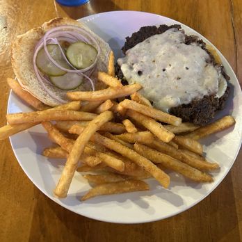 JP's Hideout - Double Smashburger with Pepperjack - American Near Me - Cottleville, Missouri
