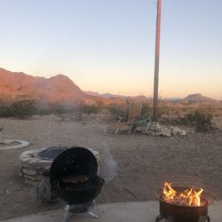 Paisano Village RV Park & Inn - Our patio