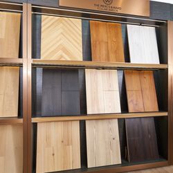 Fame Hardwood - A stunning display of luxury hardwood flooring from FAME Hardwood, featuring the iconic Pierce & Ward Collection--crafted from...