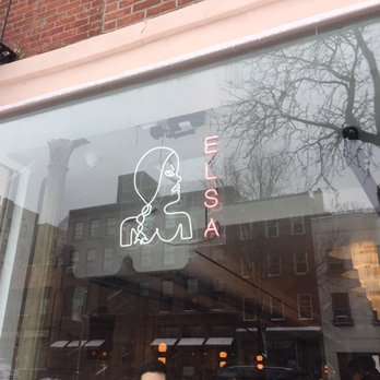 Elsa - Neon in the front window. - Cocktail Bars Near Me - Brooklyn, New York