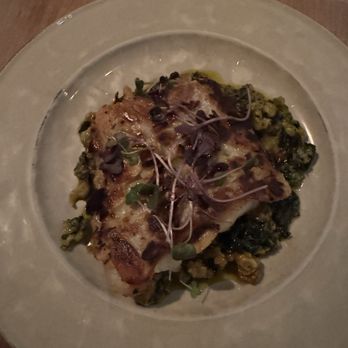 Source Restaurant - Cod almondine - Pizza Near Me - Cambridge, Massachusetts